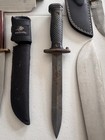 Large Lot Of Fixed Blade Knives u s  M5  Camillus military Hatchet hibbens other