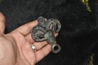 Ancient Near Eastern Bronze Plaque Buckle Circa 800   750 Bce