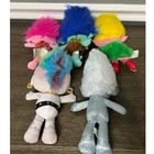 Trolls Movie Plush Dolls Lot 5 Poppy Branch Guy Diamond Harper Barb Dreamworks