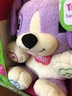 Leapfrog My Pal Violet 2010 Interactive Puppy Plush Learning Toy     New In Box