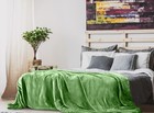 Faux Fur Blanket For Sofa   Bed Mink Micro Throw Plush Warm Soft Fleece Blankets