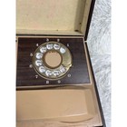 Vtg Decotel Rotary Telephone Wood Box Western Electric D-bm2110t