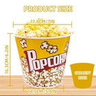 25 Pack Large Popcorn Buckets 85 Oz Tubs 3 4 Ounce  pack Of 25  