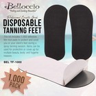 Belloccio 100 Pairs Of Disposable Tanning Feet Pads  200 Feet Total  Tf200