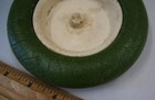 The Falls Evergreen Tire Tube Ashtray Weller Ware Art Pottery 1920s  Sh6025