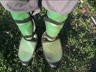 Leg Gaiters For Weed Eating  Lightweight Shin   Ankle Wrap Brush Guard