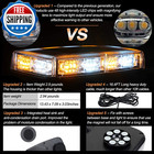  upgraded 5  48led Roof Top Strobe Lights  High Visibility Emergency Safety Warn