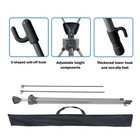 New Premium X Banner Stand Adjustable Sizing From 24 x72   With Carrying Bag
