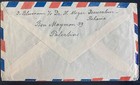 1948 Jerusalem Palestine Airmail Cover To New York Usa