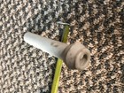 Vintage White Porcelain 5 16   x 3  Tubes Ceramic  Antique Hair Curlers  Lot Of 5