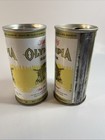 Two Vintage Steel Beer Can Olympia Beer Olympia Brewing Co  Wa 7oz