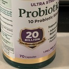 Nature s Bounty Ultra Strength Probiotic 10 Capsules 70 Ct Digestive Bb 6 26