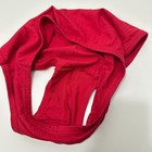 Jockey Life Briefs Pouch Front Mens Size Large Red Cotton