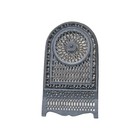 19th Century Antique 22  Cast Iron Fireplace Cover     Ornate Victorian Vent Grate