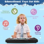37 Keys Kids Electronic Piano Keyboard With Microphone