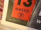 Pearl Jam Fort Worth 2023 Screenprint Poster Timothy Pittides Signed Ap  67 100