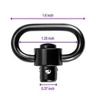 Tactical Point Sling Qd Swivel Rifle Adjustable Gun Sling Strap W  Mlok Swivel