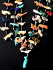 Vintage Zuni 3 Strand Fetish Necklace 32   