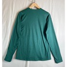 Rei Co-op Mens Medium Green Long Sleeve Active Hiking Base Layer Shirt Outdoor