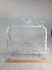 Metal Rooster Country Kitchen Cookbook Cook Book Tablet Bible Holder Stand 