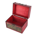 Treasure Chest Wooden Chest Storage Jewelry Case Vintage Look Antique Design