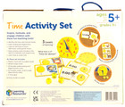 Learning Resources Time Activity Set - 41 Pieces  Ages 5  Multi-color Game - New