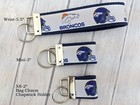 Key Chain Ribbon Keychains Music Key Fob Wristlet Stocking Stuffer Gift