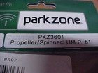Parkzone Pkz3601   Propeller  With Spinner  Um P-51  new 