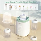 Momcozy Baby Bottle Warmer Fast Warmers For All Bottles Green white Mw01 New   