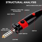 Bedazzler Kit Hotfix Applicator Tool For Diy Rhinestone Crafts Shoes Fabric Us