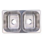 Stainless Steel Rv Sink Double Bowl Sink 27x16x7  304 Ss Rv Kitchen Sink