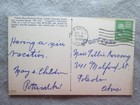 Vintage Richards House  Lehigh University  Bethlehem  Pennsylvania Postcard 1949