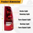 Tail Light Compatible With 2003 2004 2005 2006 1500 2500 3500 Driver And Passen