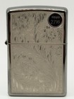 Vintage 2008 Zippo Choice Smythe English Scroll Chrome Zippo Lighter New B6
