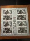 Titanic Souvenir Uncut Sheet Plus Extras From The Canada Post 2012 Collection