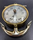 Vintage 6    Swift   Anderson Mariner Nautical Anchor Wall Compensated Barometer