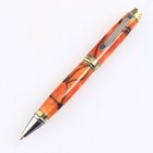 Cigar Pen Kit  Black Titanium W  Titanium Gold Finish 6 Pack  Legacy Woodturning