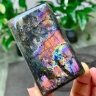 168g Natural Gorgeous Labradorite Quartz Crystal Stone Specimen Healing