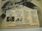 Ted Nugent Hell Of A Hot Year Oct -dec  Tour Dates cities 1976 Promo Poster Ad
