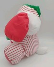 Vintage 1991 Fisher Price Christmas Puffalump Puppy Dog Present Stuffed Plush