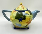 Oneida 4 5   x6 5    Kitchen Country Bouquet Collectible Mini Teapot Modern Floral 