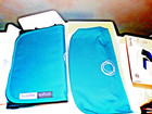 New Bugaboo Buffalo Petrol Blue Tailored Fabric Canopy Set-new free Ship