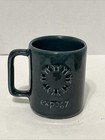 Vintage Montreal Expo 67 Green Coffee Tea Mug Canada World   s Fair 407 Mcm 10 Oz