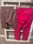 Nwt Set Of 2 Pink Activewear Pants  Sz S