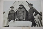 Antique Military Photograph Original Maneuver Grounds Virginia Engineer Corps 