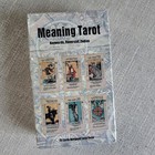 Meaning Tarot - Beginner Tarot Card Deck 78 Cards Travel Size New Sealed Box 