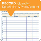 Sales Order Book  2-part  Carbonless  White canary  5-9 16 X 8-7 16 Inches  50 S