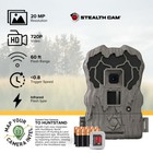 Stealth Cam Browtine Pro Came 20mp Camo Trail Camera 2 Pack Bundle