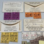 Hotel Taft New York City Vincent Lopez Used Ticket Half With Envelope Nyc 1960s