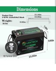 12v 300ah Lifepo4 Lithium Battery Built-in 200a Bms